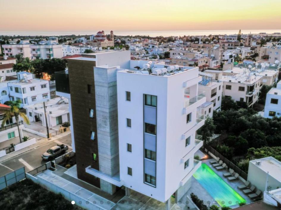 Olive Shared Pool Apartments Paphos Exteriör bild