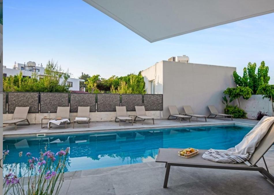 Olive Shared Pool Apartments Paphos Exteriör bild